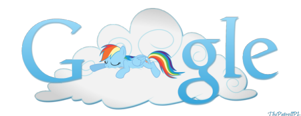 My Little Pony Google Logo