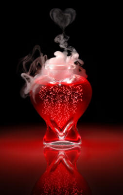 red love potion