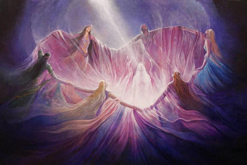 spirits encircling soul