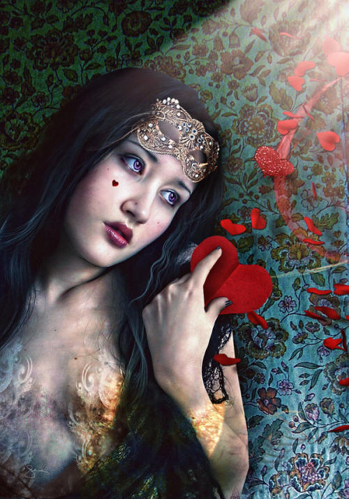 woman in love