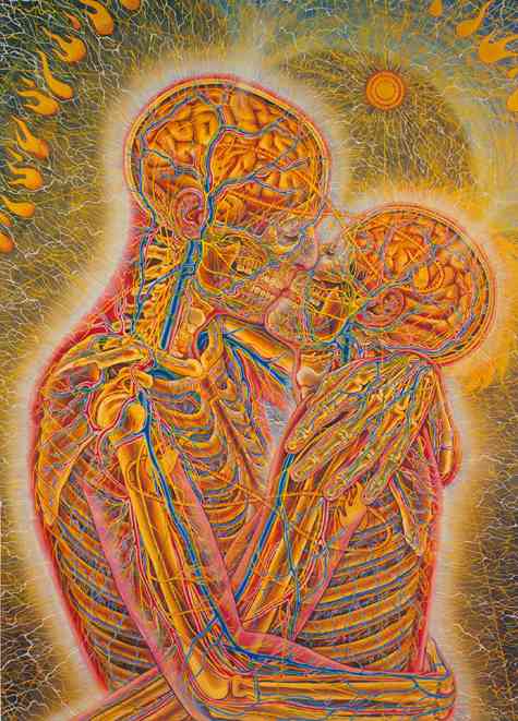 couple kissing